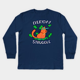 Everyday Struggle Kids Long Sleeve T-Shirt